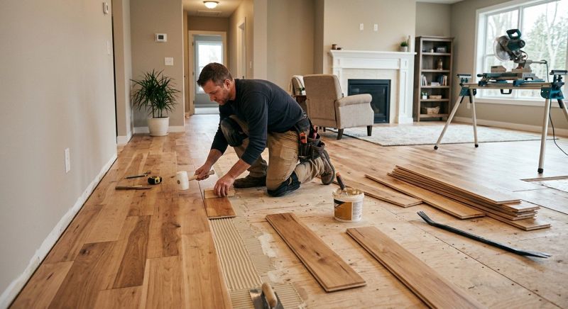 Engineered Wood Installation in Bergenfield, NJ