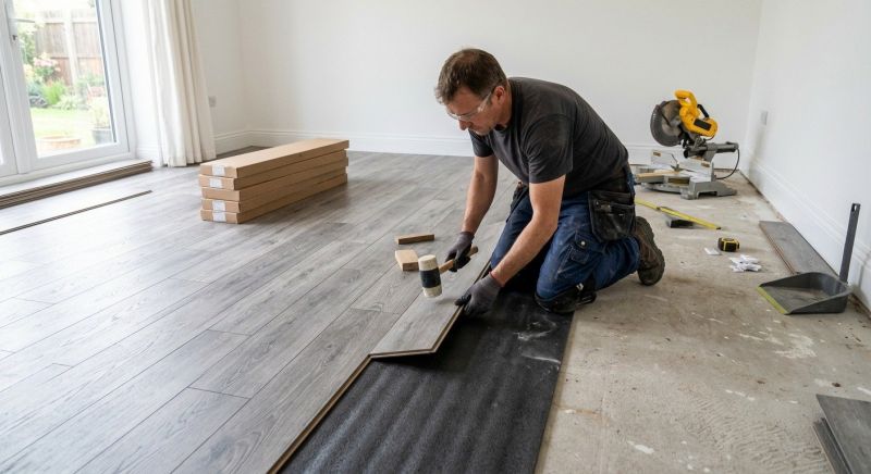 Laminate Floor Installation in Hoboken, NJ