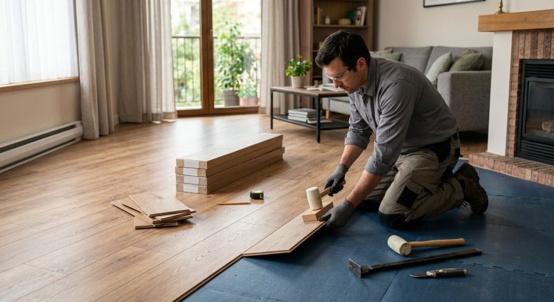 Laminate Floor Installation in New City, NY
