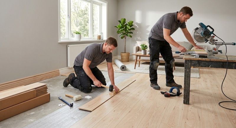 Laminate Floor Installation in West Orange, NJ