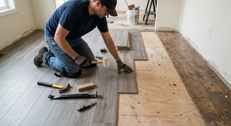 Laminate Floor Replacement in Irvington, NY