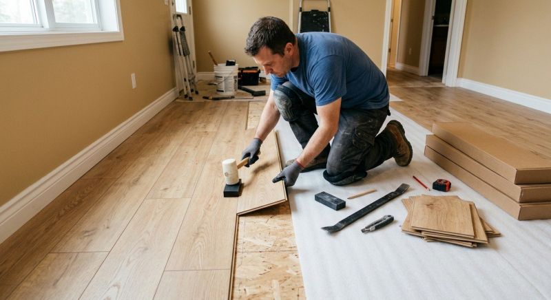 Laminate Tile Installation in Bergenfield, NJ