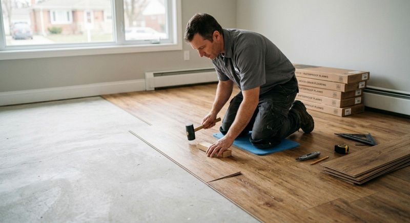 Linoleum Floor Installation in Alpine, NJ