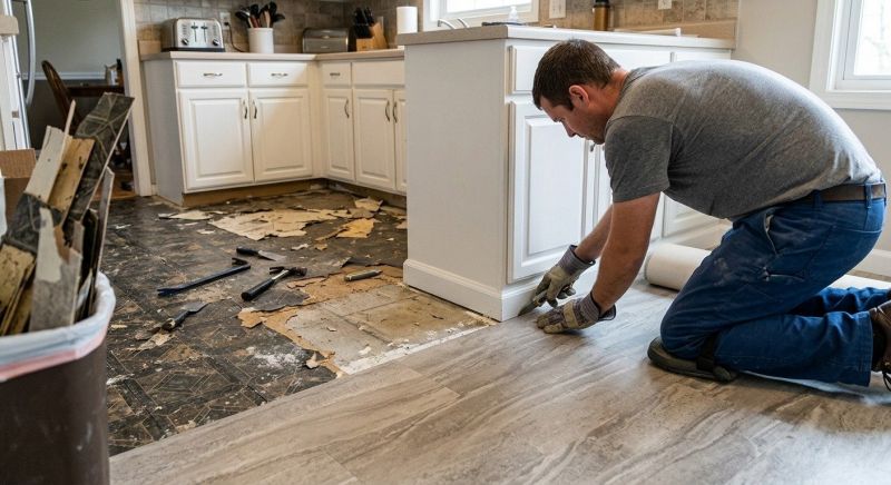 Linoleum Floor Installation in Hackensack, NJ