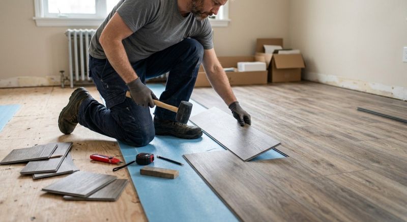 Linoleum Floor Installation in Oakland Gardens, NY