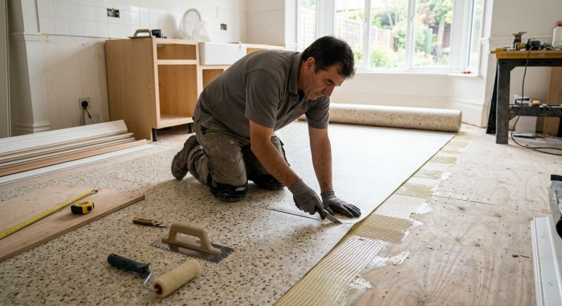 Linoleum Floor Installation in Roselle Park, NJ