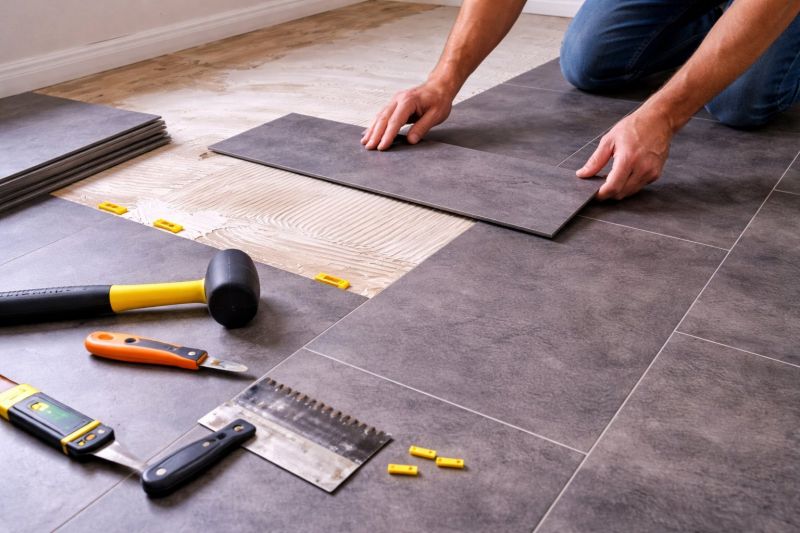 Luxury Vinyl Tile Installation in Irvington, NY