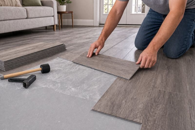 Luxury Vinyl Tile Installation in Montrose, NY