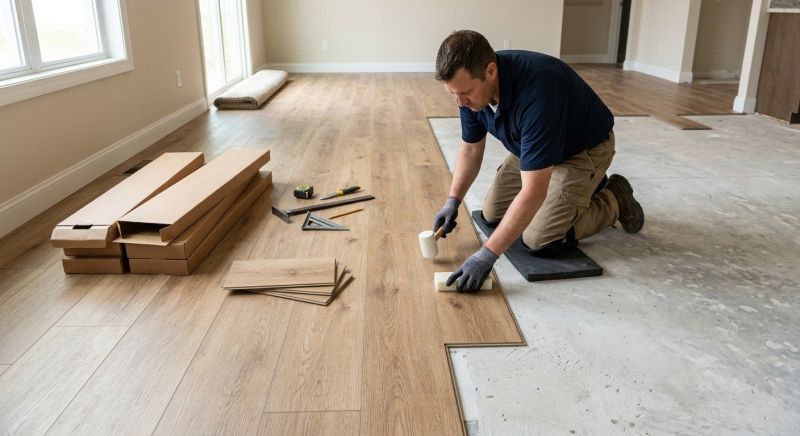Lvp Flooring Installation in Bergenfield, NJ