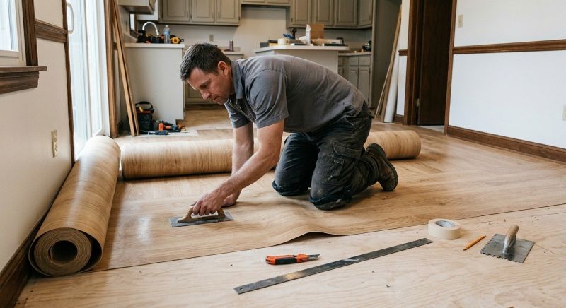 Sheet Flooring Installation in Maplewood, NJ