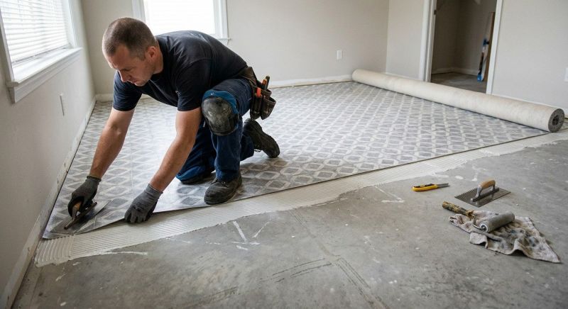 Sheet Vinyl Installation in Essex County, NJ