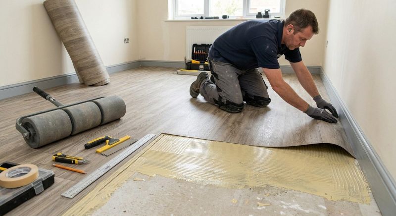 Sheet Vinyl Installation in Oyster Bay, NY