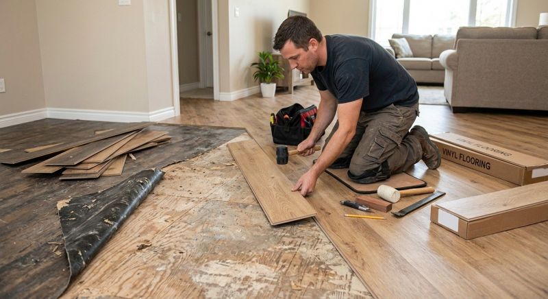 Vinyl Flooring Installation in Bayonne, NJ