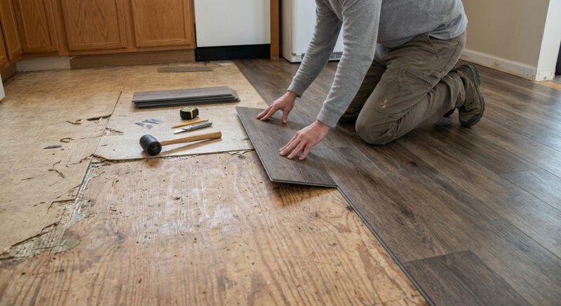 Vinyl Flooring Installation in Nutley, NJ